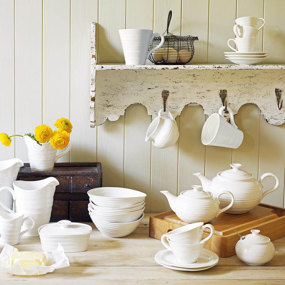 Sophie Conran for Portmeirion White 2 Pint Teapot